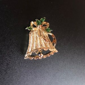 🛑FINAL PRICE🛑 Antique Christmas Bell Brooch
